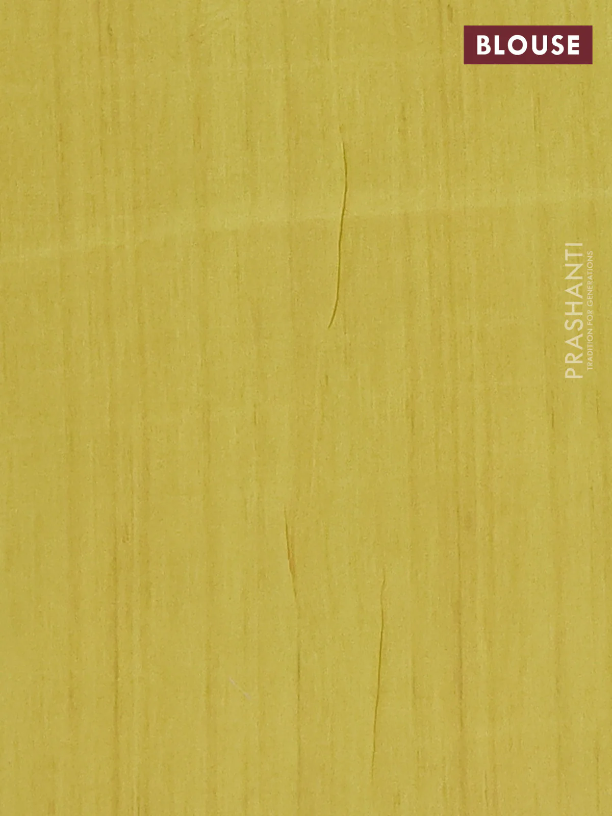 Semi tussar saree lime yellow and beige with allover butta prints and madhubani printed pallu & border - Image 4