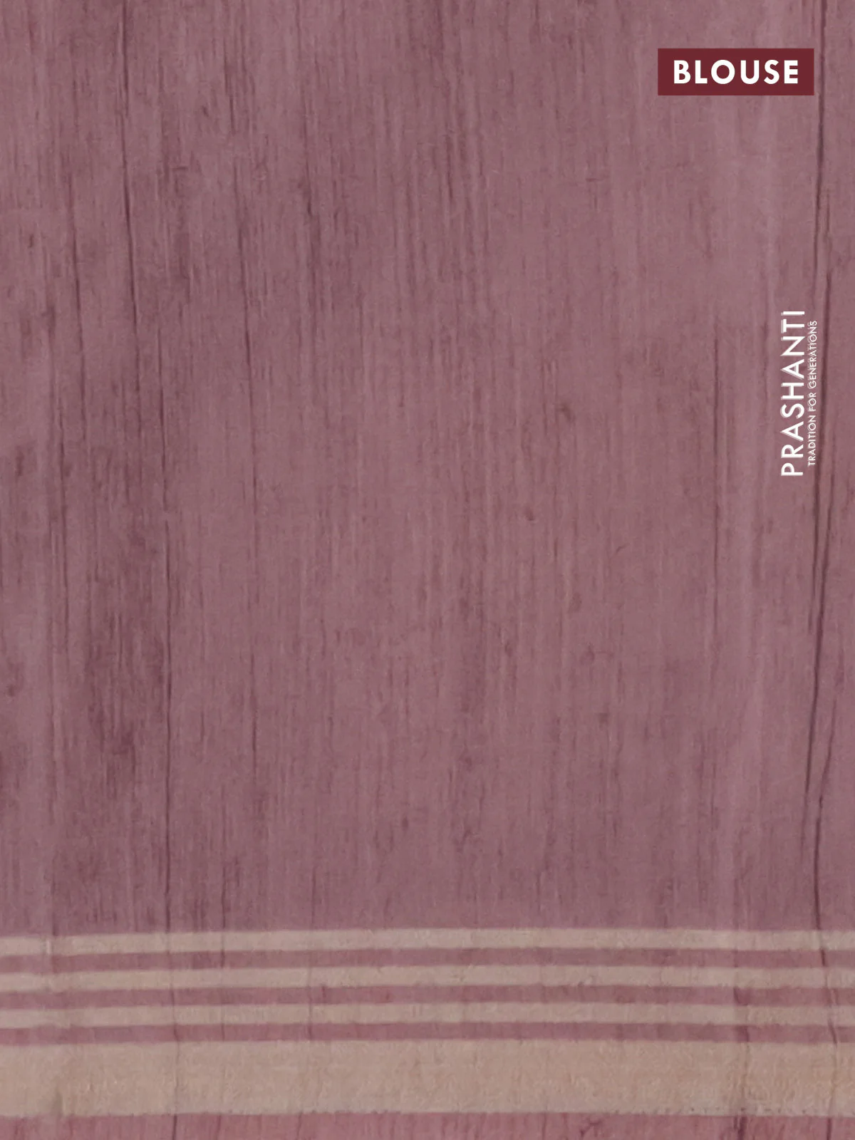Semi tussar saree multicolour with allover prints and zari woven border - Image 4