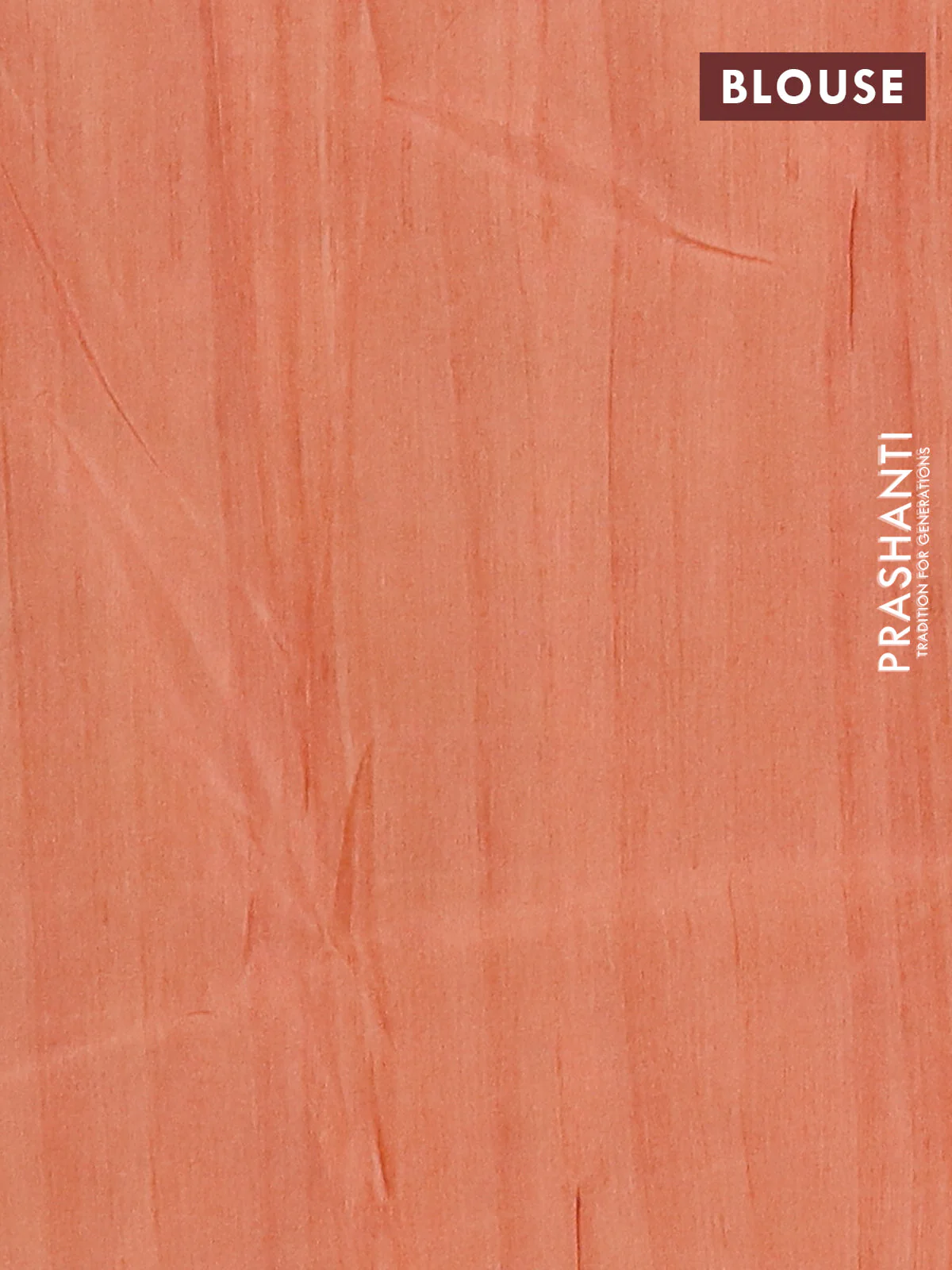 Semi tussar saree orange and beige with allover butta prints and madhubani printed pallu & border - Image 4