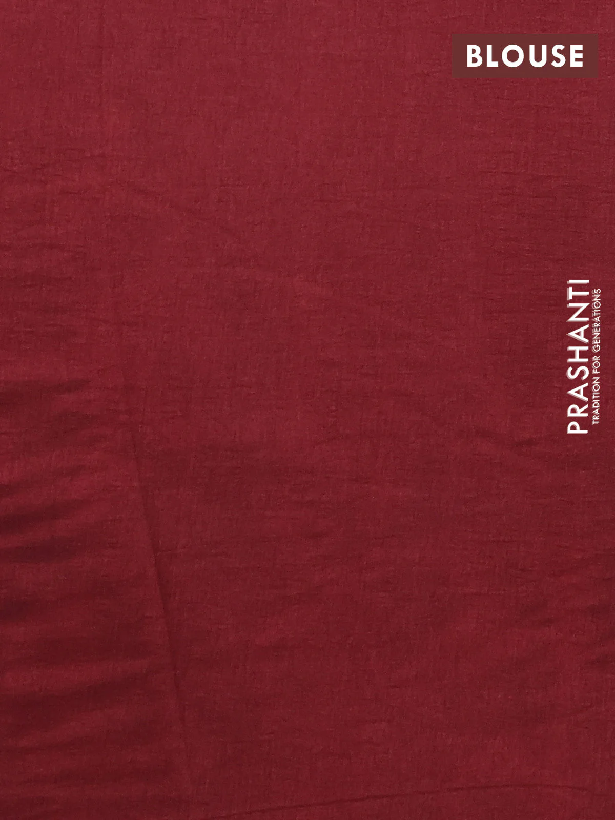 Semi tussar saree pastel peach and maroon with allover kalamkari prints and mirror work - Image 3