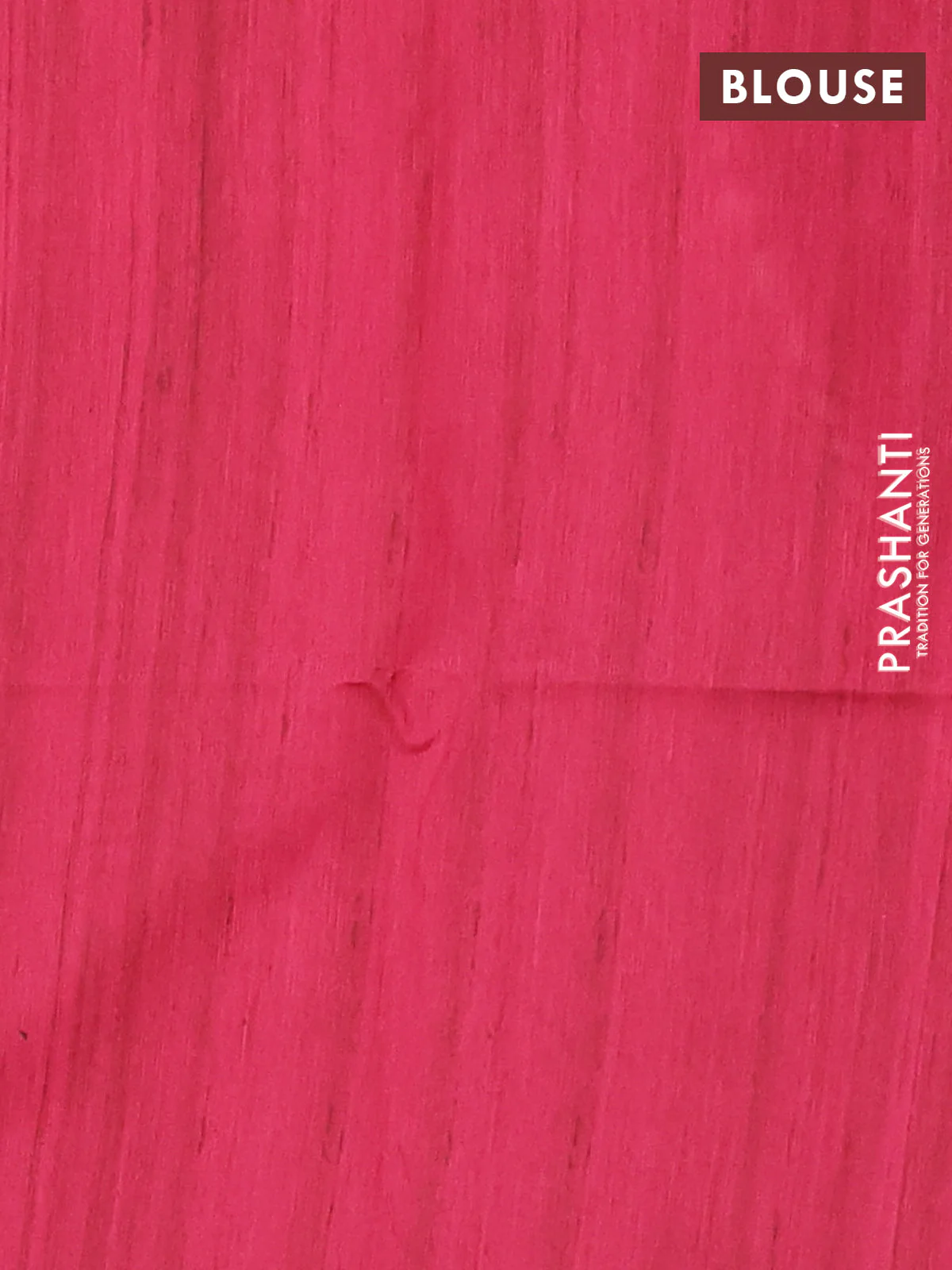 Semi tussar saree pink and beige with allover bandhani prints and madhubani printed pallu & border - Image 4