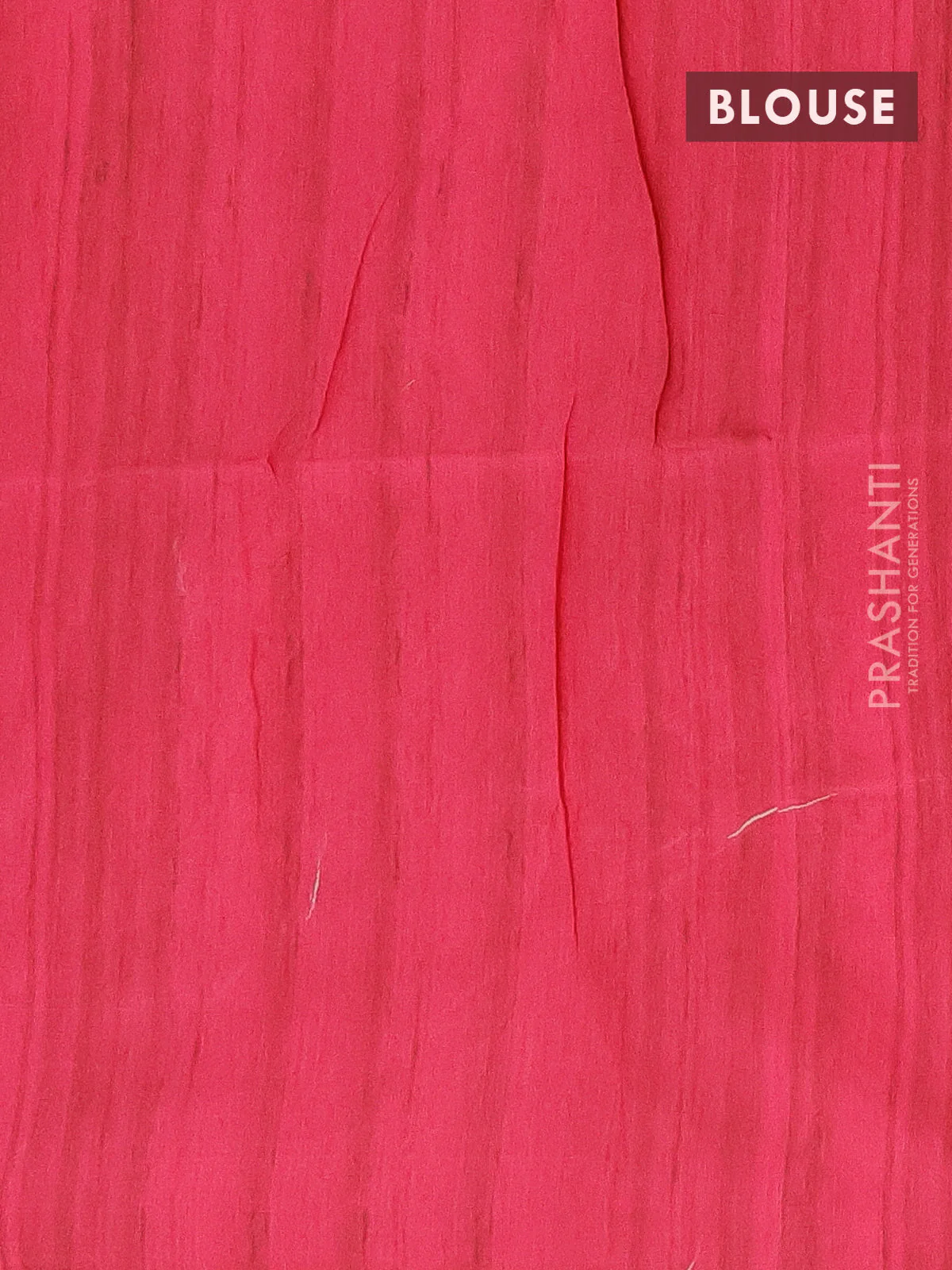 Semi tussar saree pink and beige with bandhini butta prints and mandhubani printed pallu - Image 4