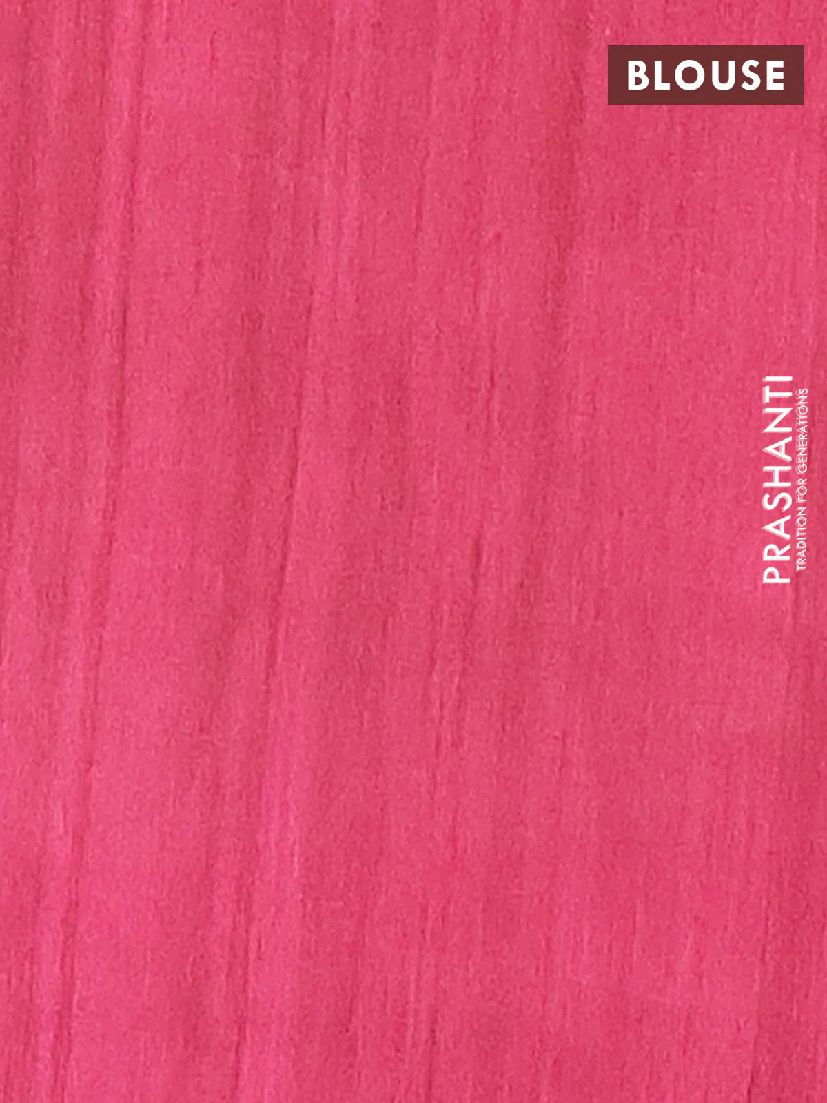 Semi tussar saree pink and beige with polka dot prints and madhubani printed pallu - Image 4