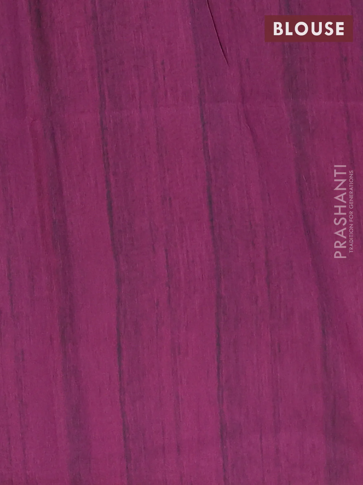 Semi tussar saree purple and beige with allover bandhani prints and madhubani printed pallu & border - Image 4