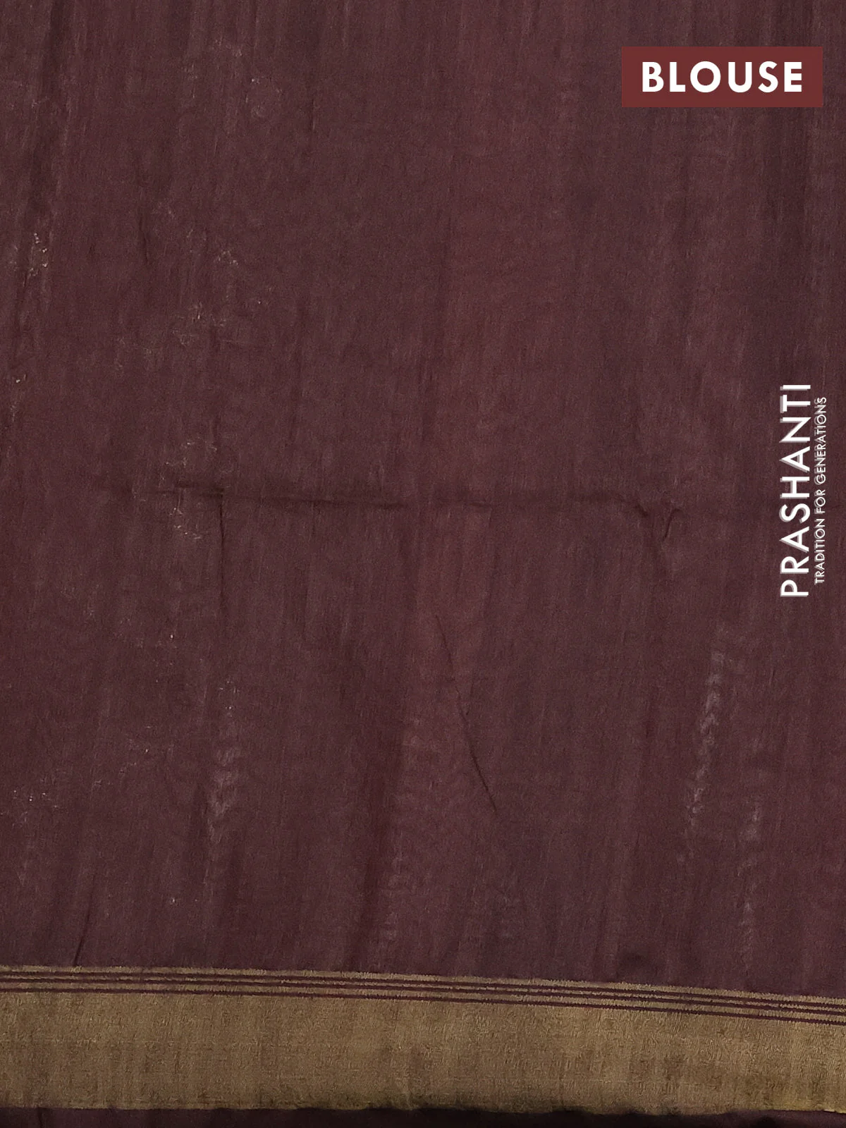 Semi tussar saree red and beige with plain body and madhubani printed pallu - Image 3