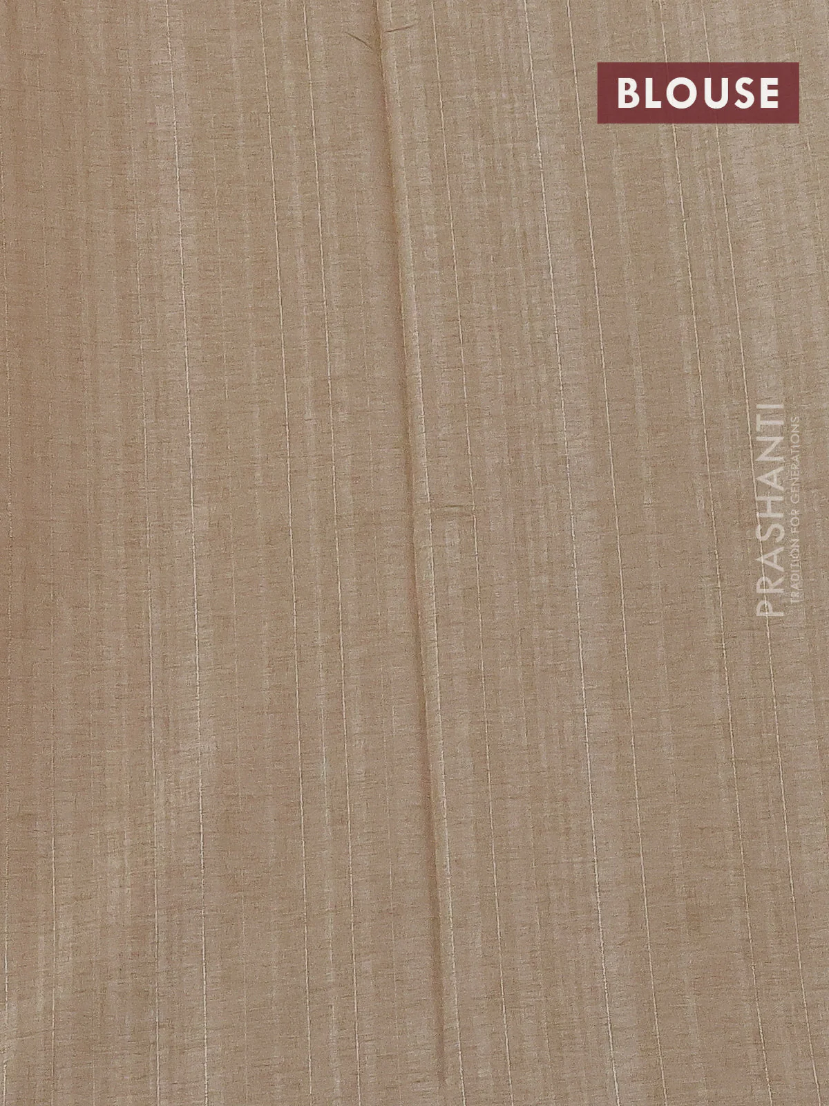 Semi tussar saree wine shade and beige with allover bandhani prints and embroidery work border - Image 3