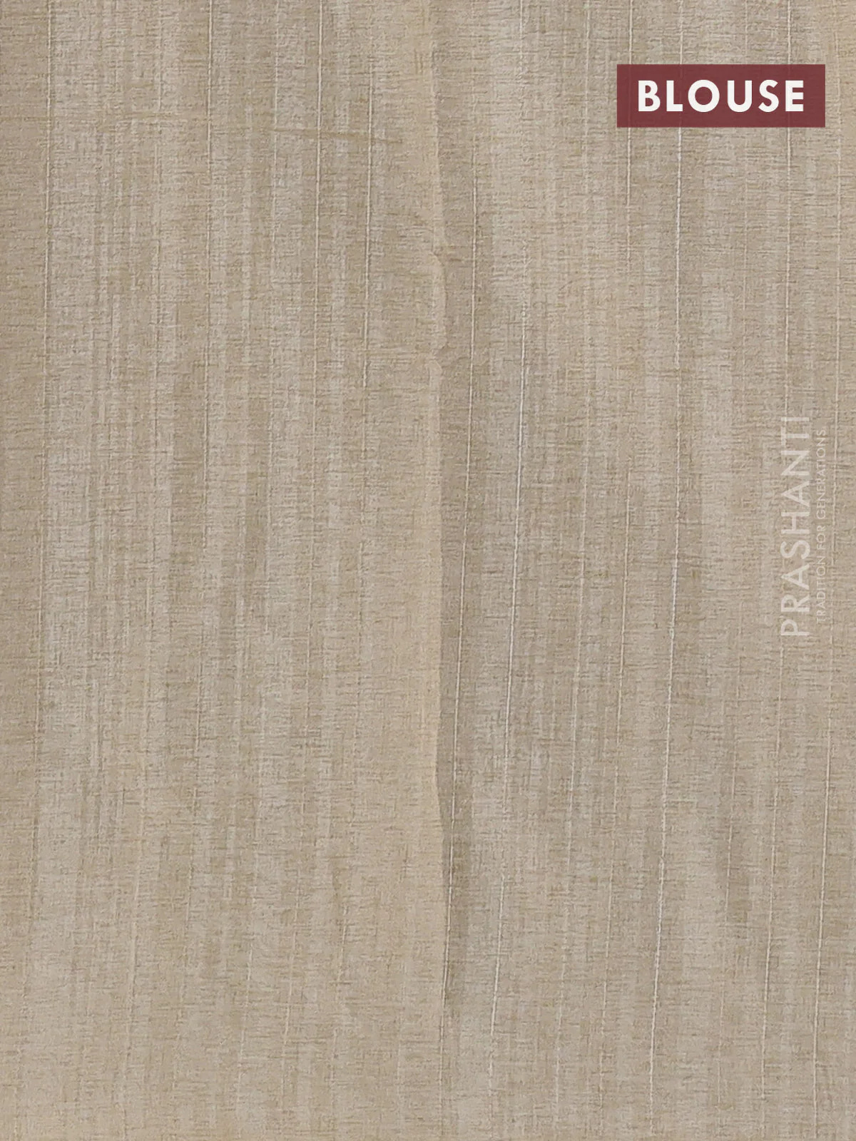 Semi tussar saree wine shade and beige with allover bandhani prints and embroidery work border - Image 3