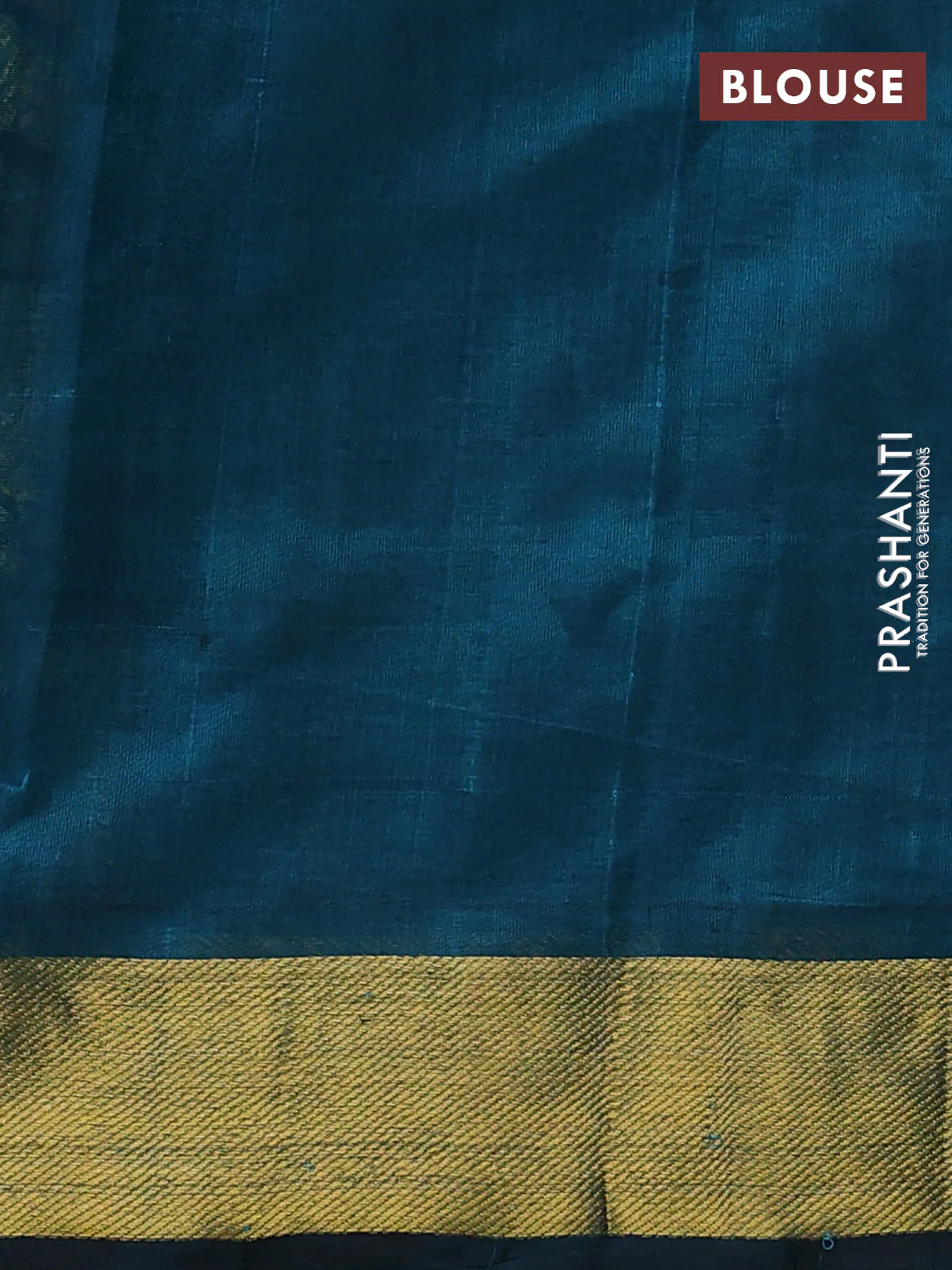 silk cotton saree light green and peacock green with allover paalum pazhamum checks pattern zari buttas and zari woven border - Image 3