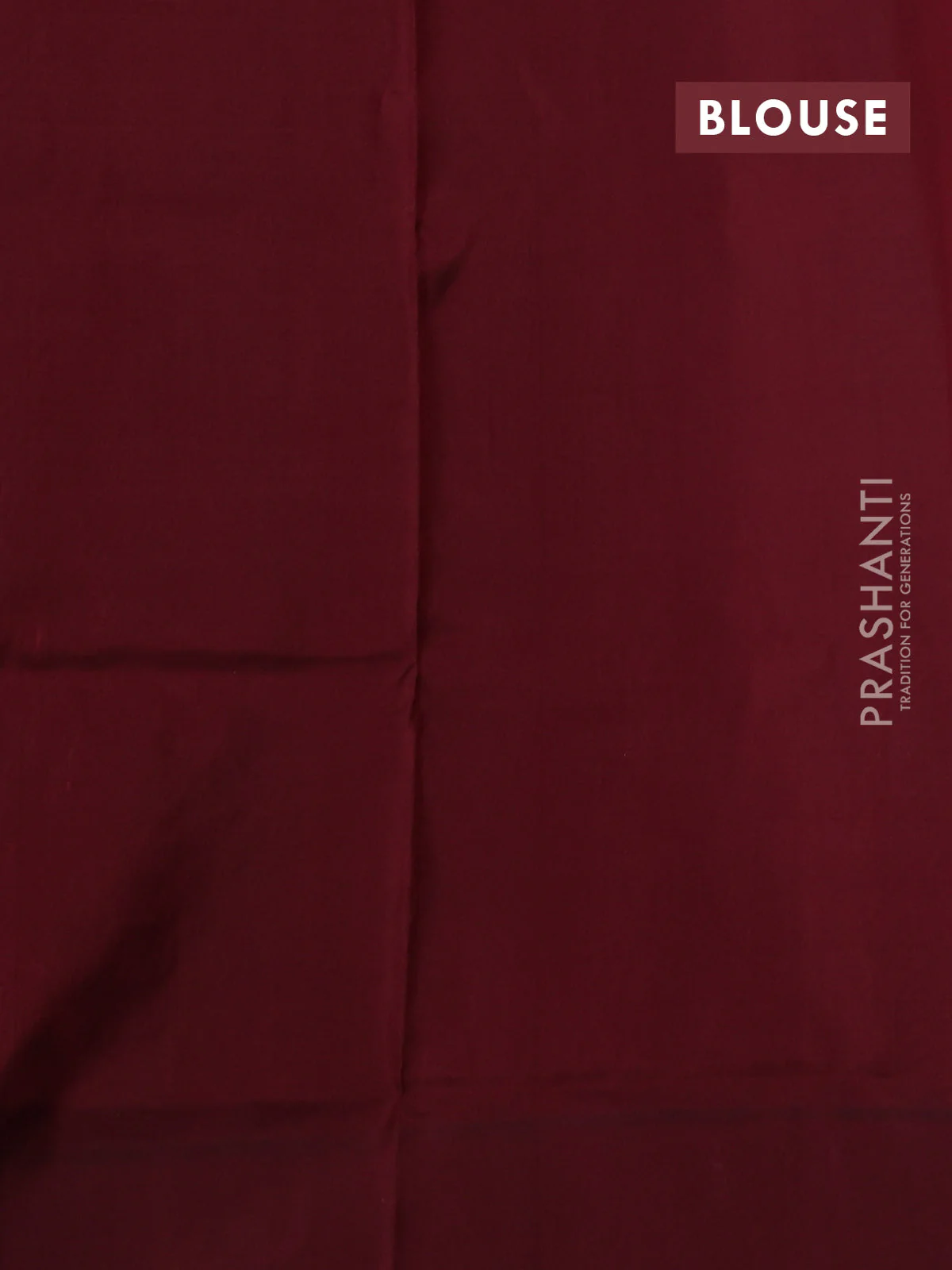 Venkatagiri silk saree red and maroon with silver zari woven floral buttas and simple border - Image 4