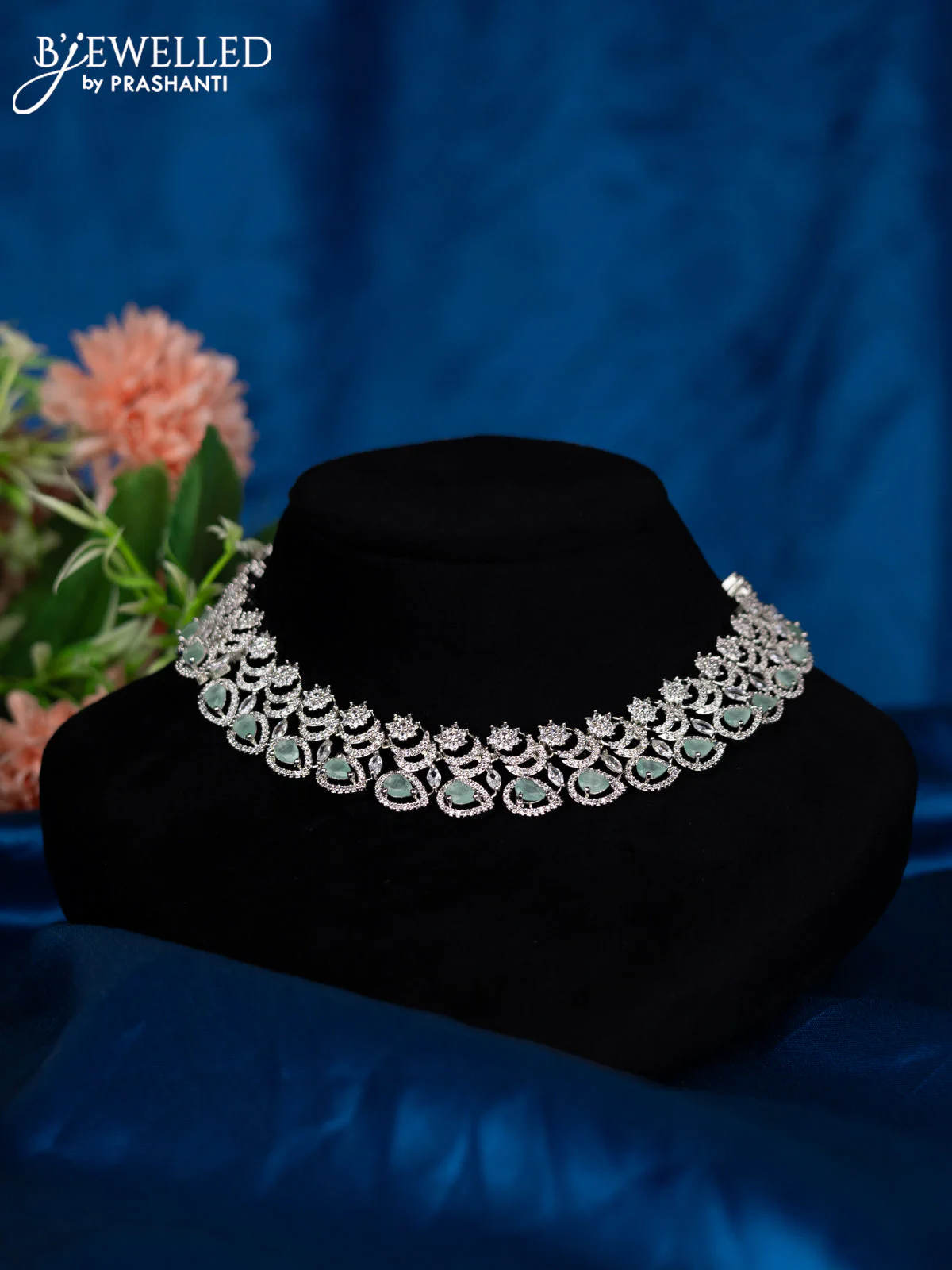 Zircon choker with cz stones - Image 2