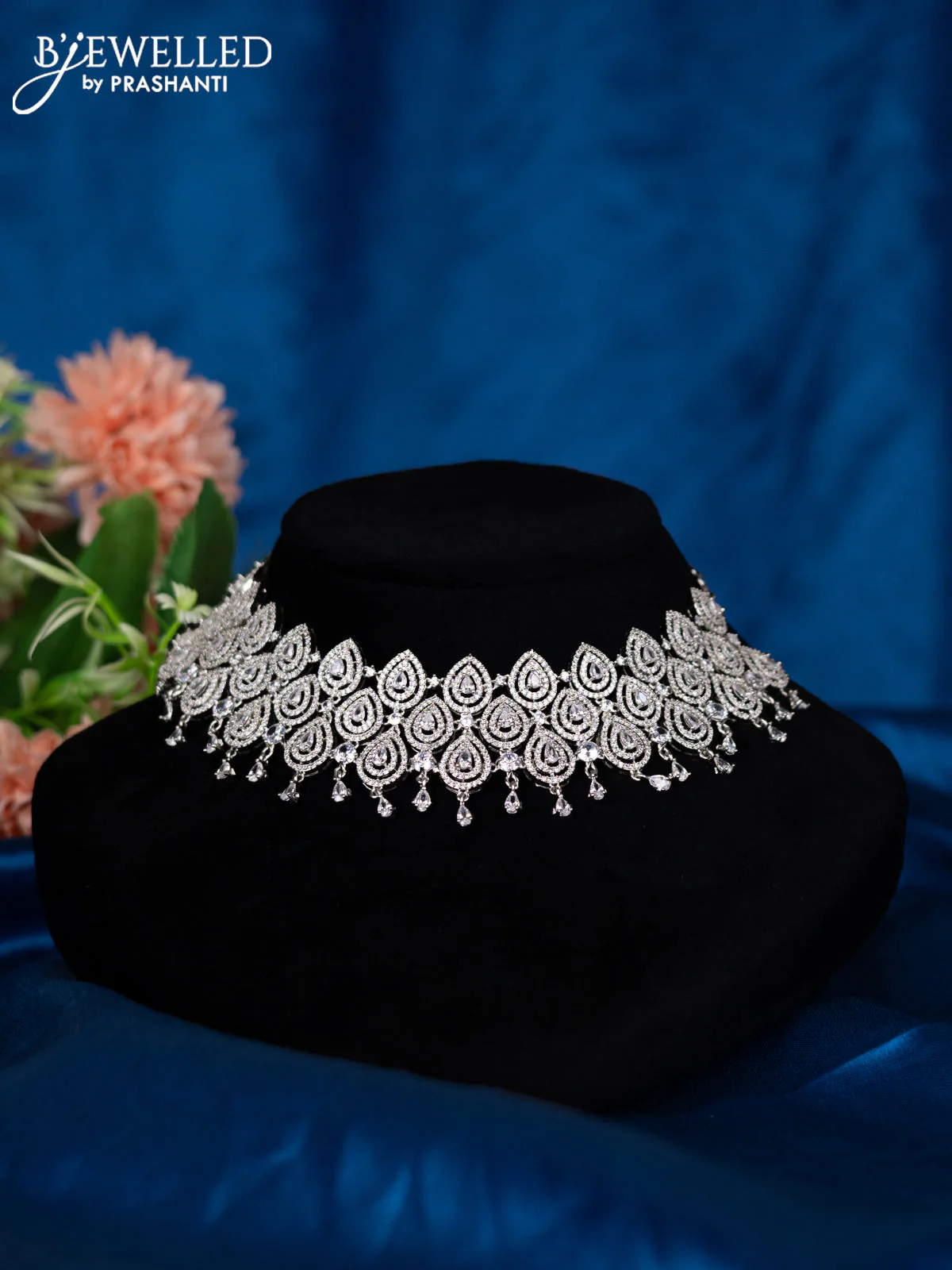 Zircon choker with cz stones - Image 2