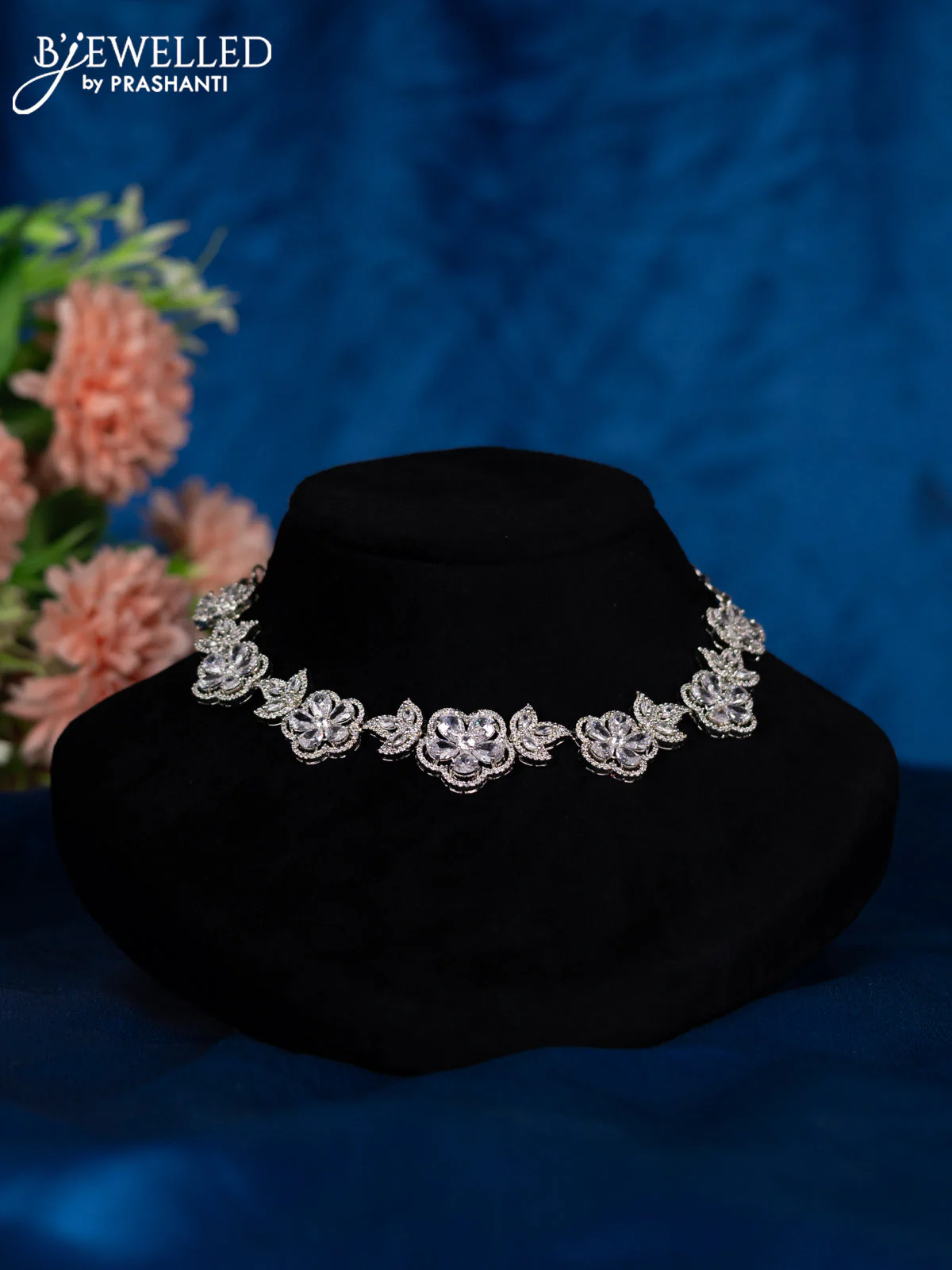 Zircon choker with cz stones - Image 2
