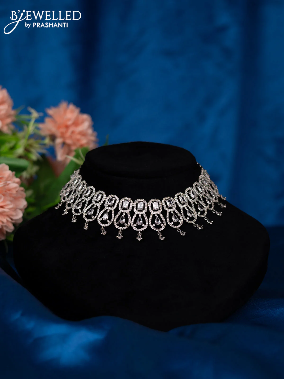 Zircon choker with cz stones - Image 2