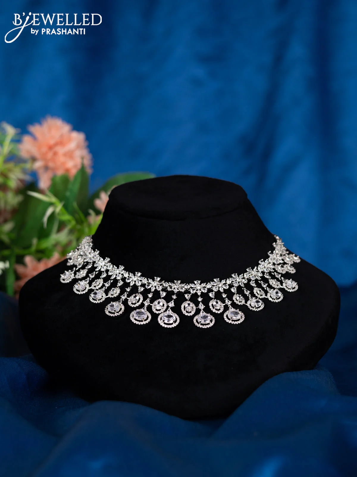 Zircon choker with cz stones - Image 2