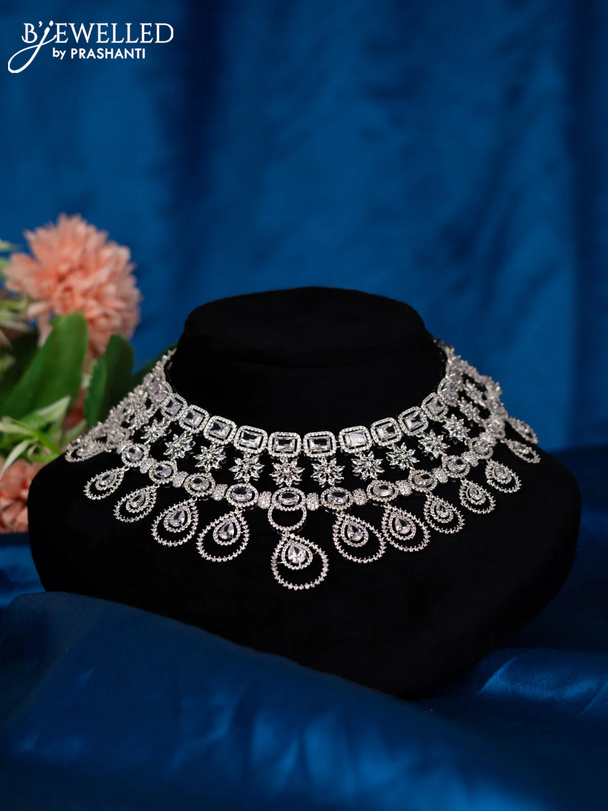 Zircon choker with cz stones - Image 2