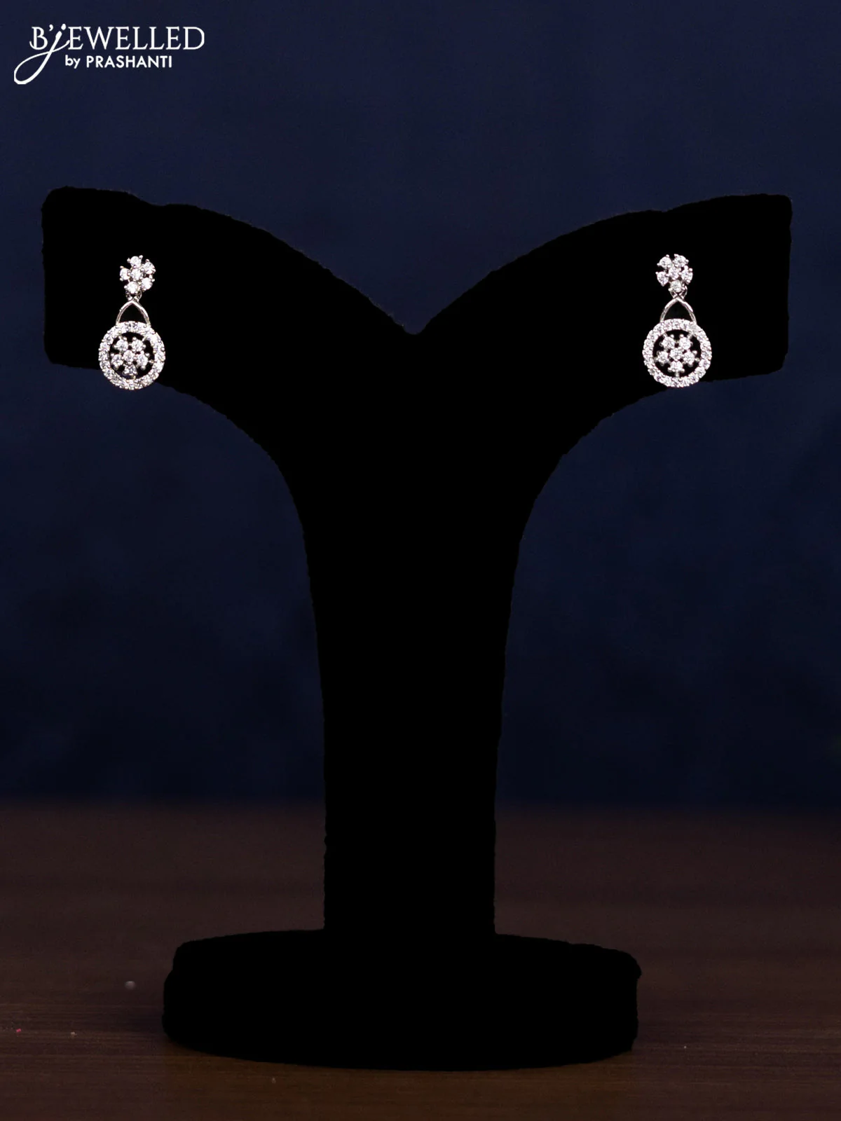 Zircon haaram with cz stones - Image 2
