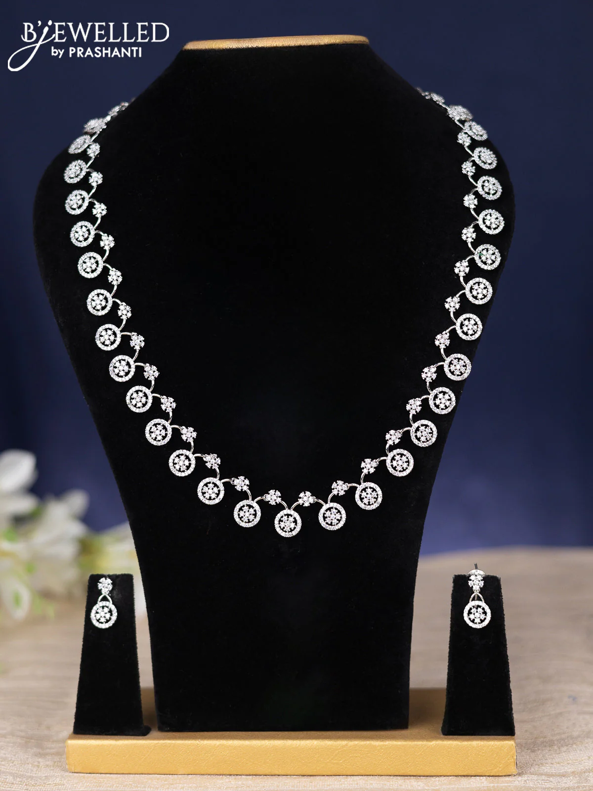 Zircon haram with cz stones