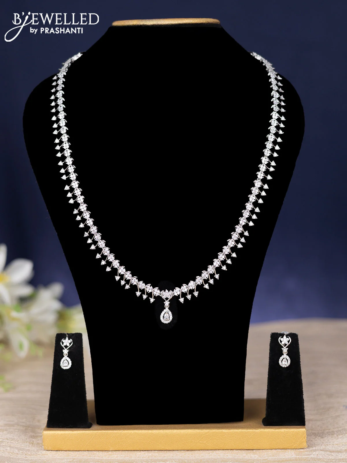 Zircon haram with cz stones
