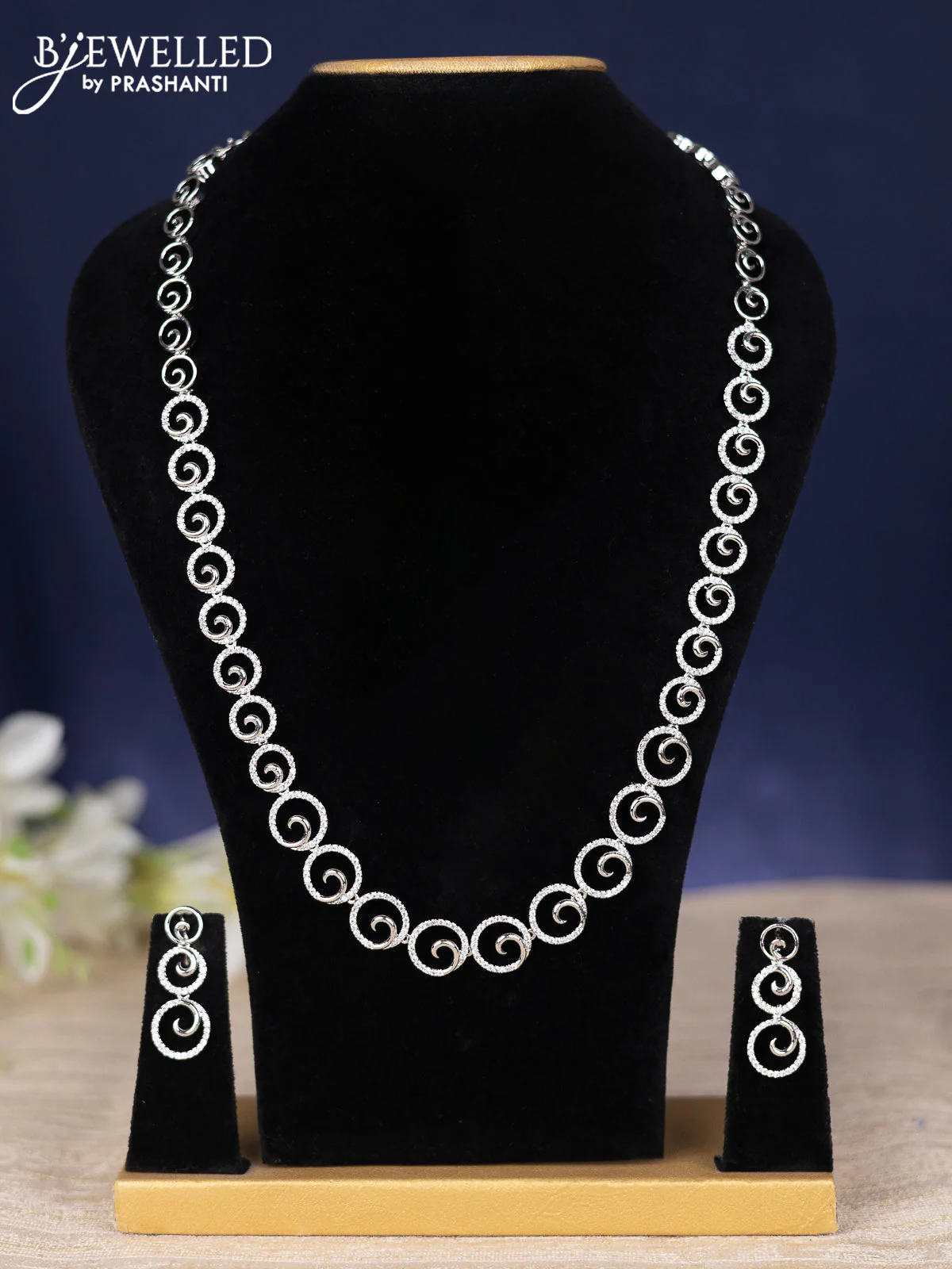 Zircon haram with cz stones