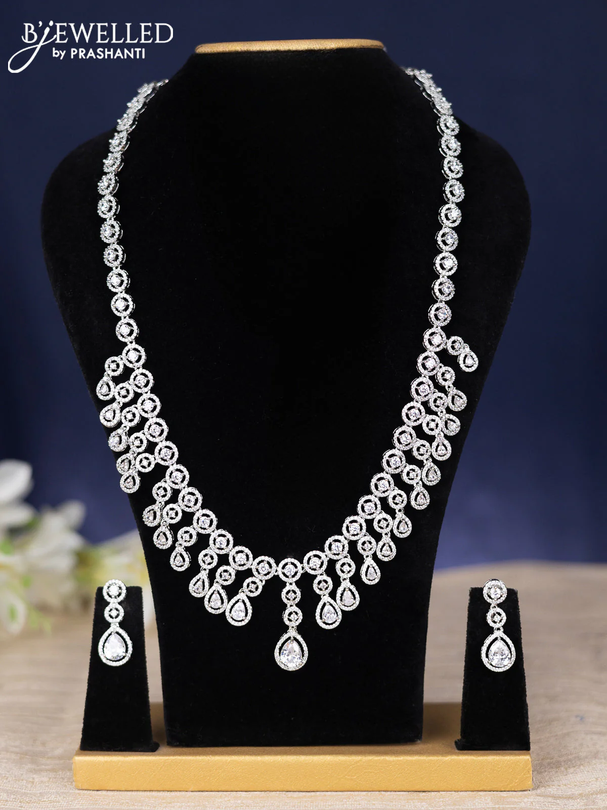 Zircon haram with cz stones