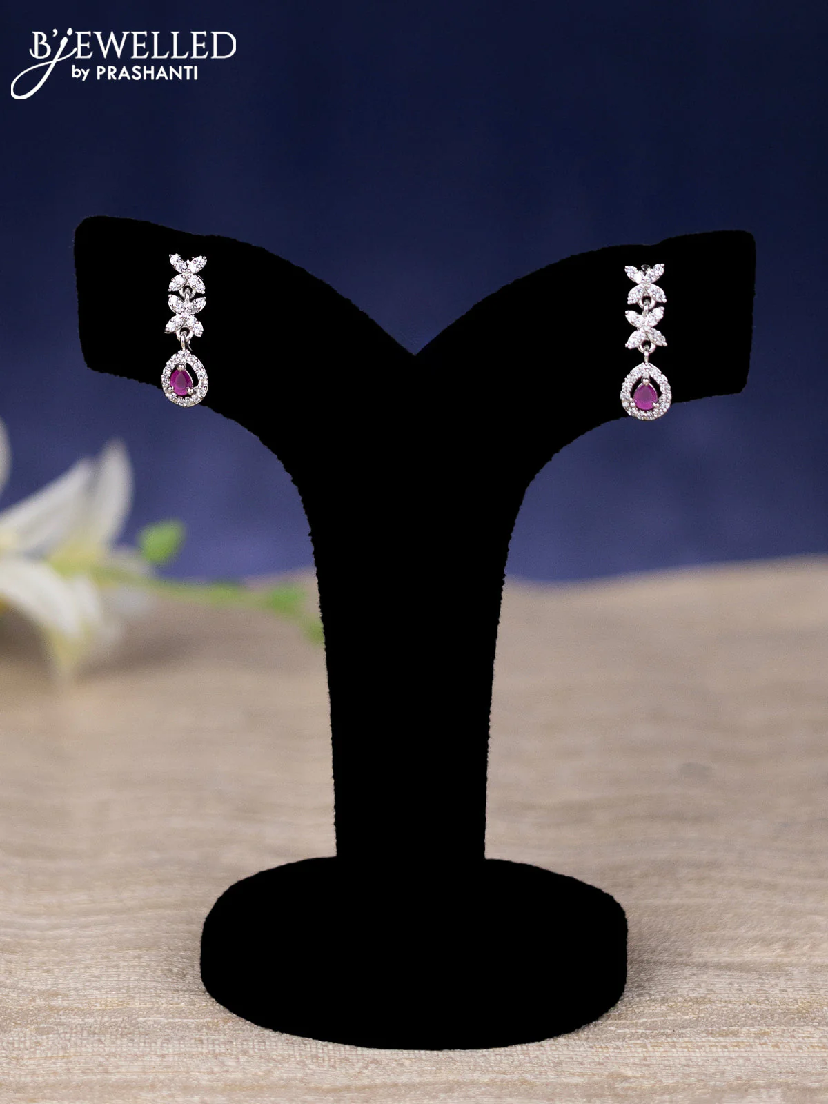 Zircon haram with ruby and cz stones - Image 2