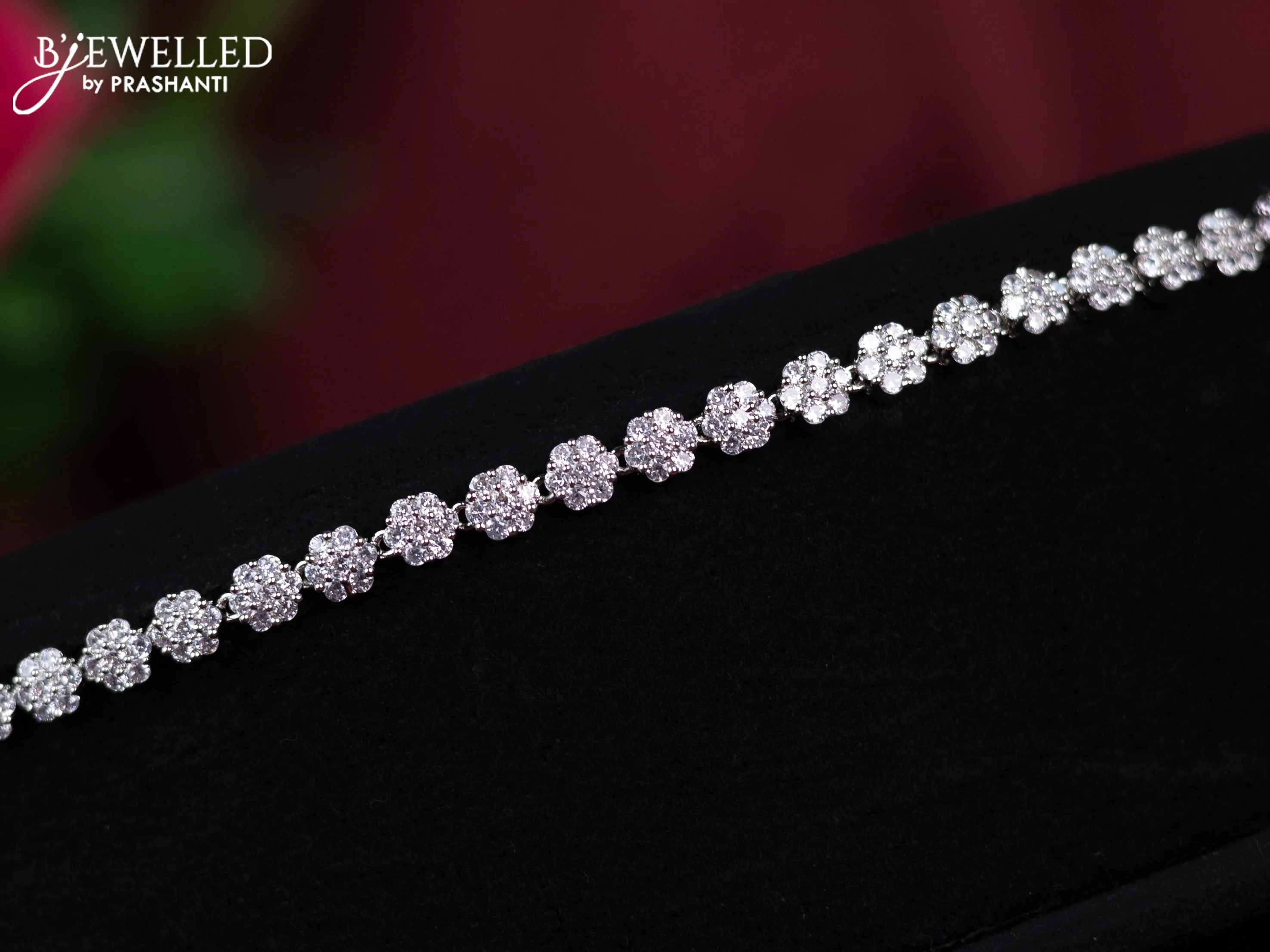Zircon hip chain with cz stones - Image 2