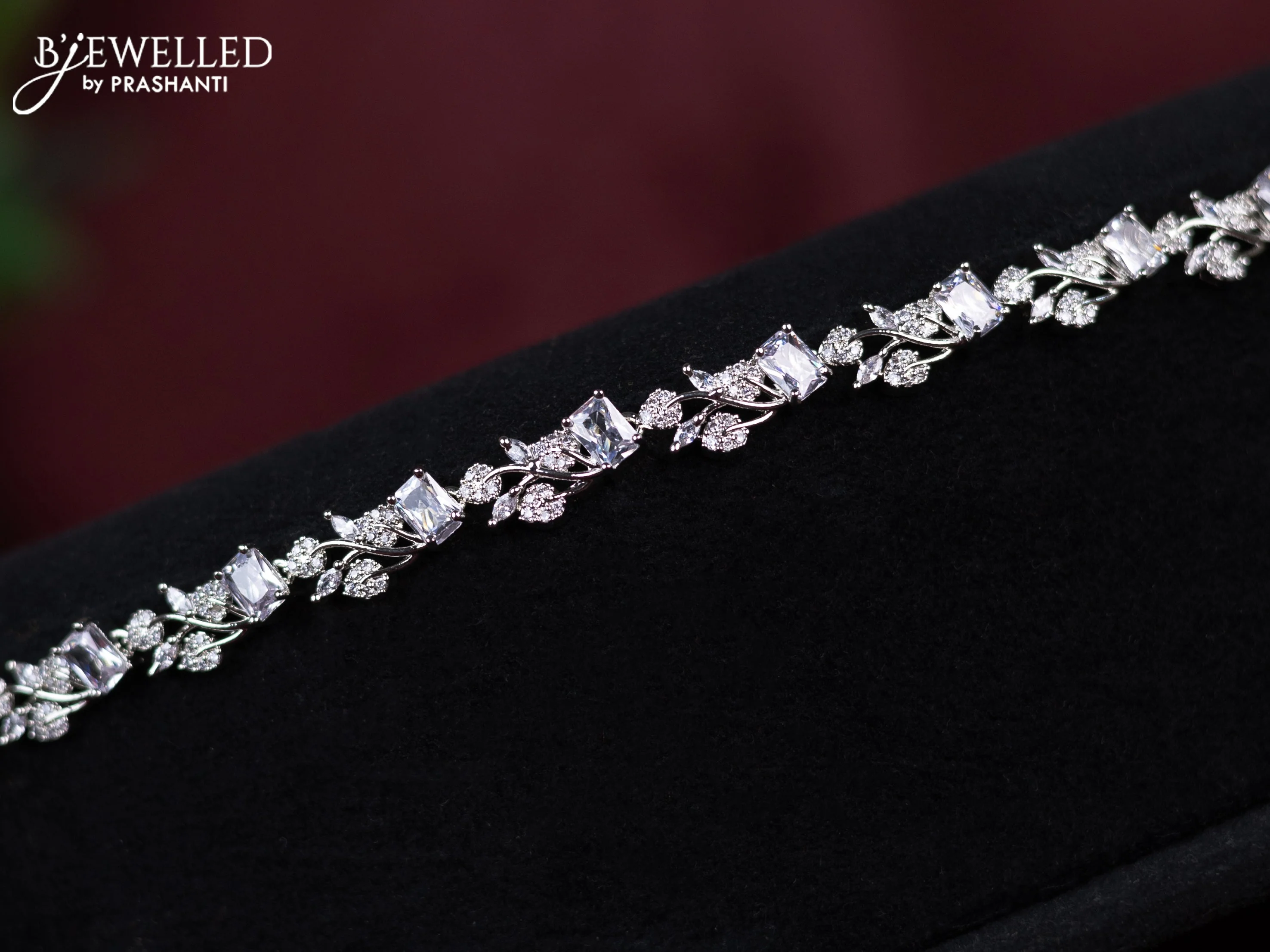 Zircon hip chain with cz stones - Image 2